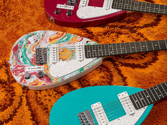 Die drei neuen E-Gitarren aus der VOX Mark III mini Serie